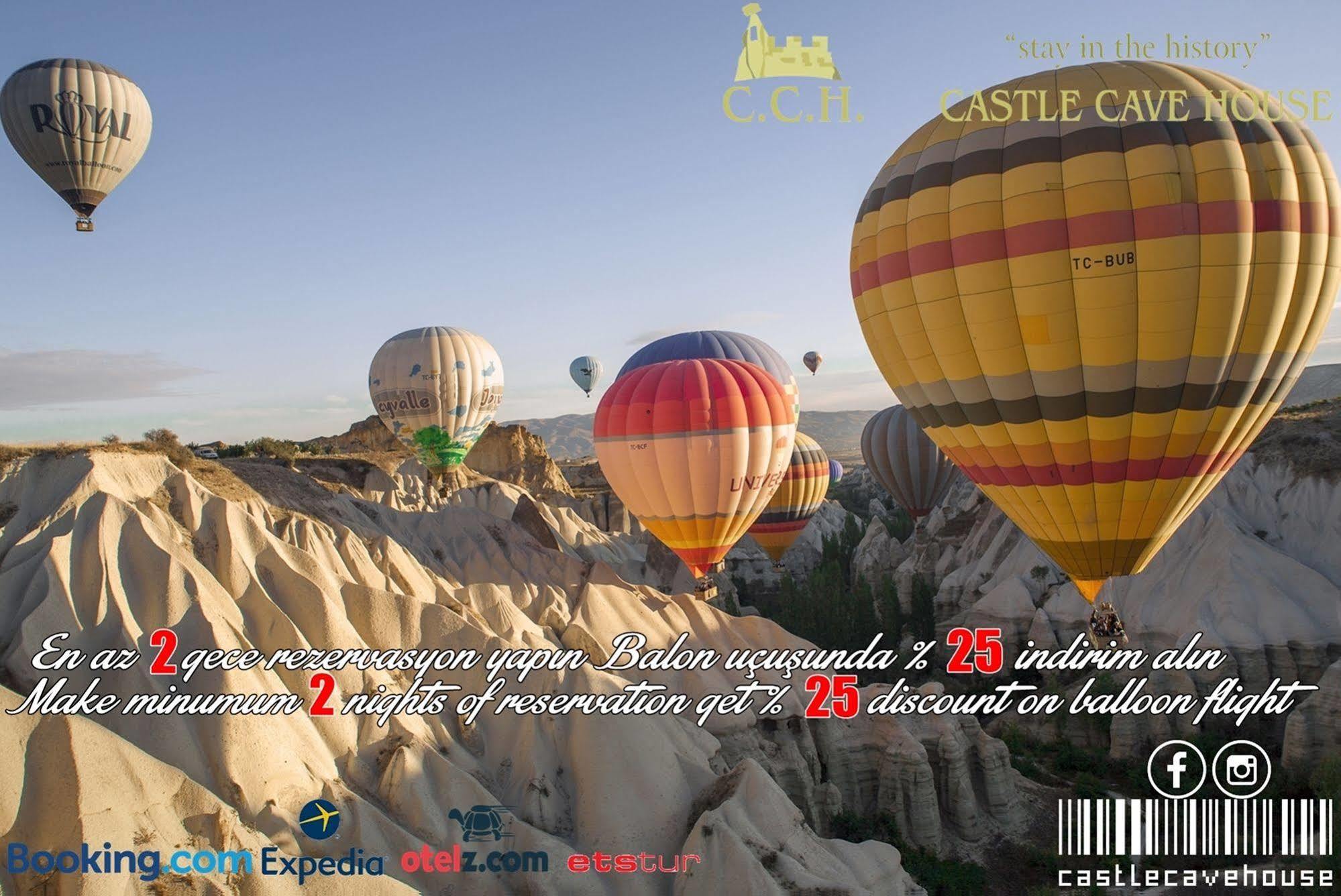 Castle Cave Hotel Goreme Bagian luar foto